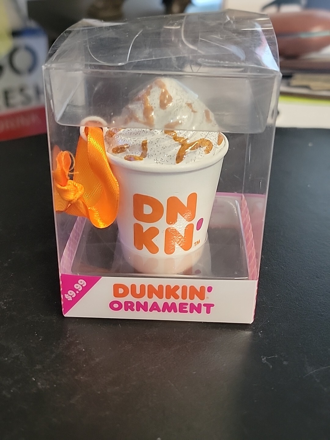 2020 Dunkin Donuts Coffee Cup Latte Ornament