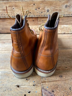 RED WING SHOES ブラウン　US7.5 875 Redwing heritage MOC-TOE brown leather boots STYLE 875 US 8E UK 7
