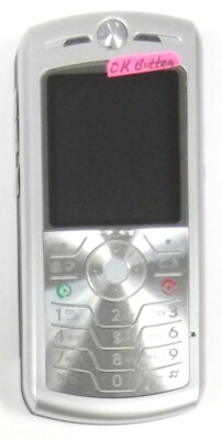 Motorola スマートフォン シルバー Motorola SLVR / Sliver L7c - Silver ( Verizon ) Rare Cellular