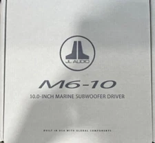 JL Audio Marine 10" Subwoofer 4-Ohm 500w Max M6-10IB-S-GmTi-4 Gray Sport Grille