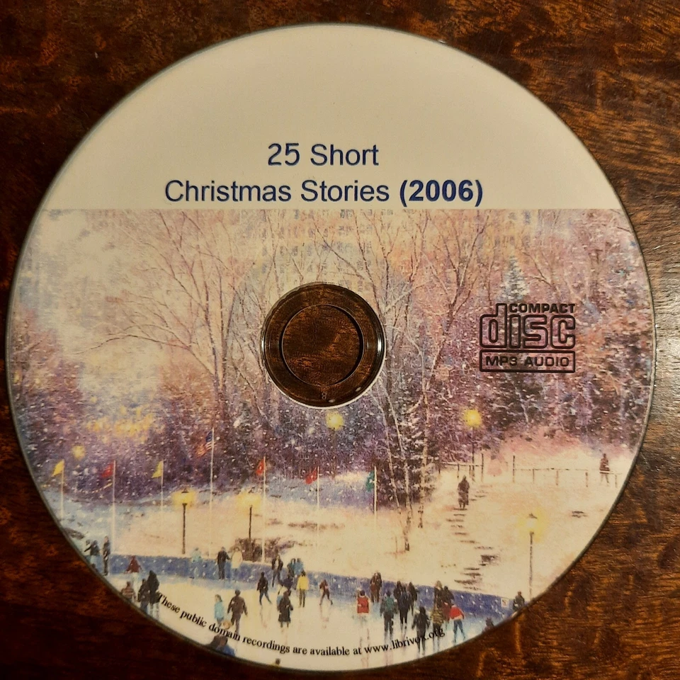 25 Short XMAS Stories 2006 Audiobook Collection MP3 CD 3.5 Hrs