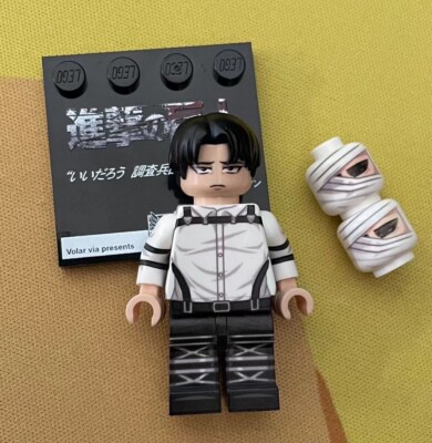 custom minifig Attack On Titan Rivaille Ackerman | eBay