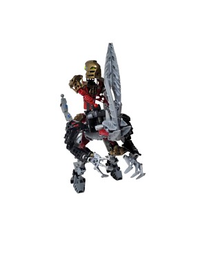 2004 LEGO Bionicle Titans Toa Lhikan and Kikanalo 8811 Complete