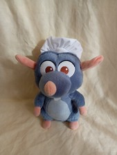 PELUCHE SOURIS REMY AVEC TQOUE RATATOUILLE DISNEY PIXAR 20 CM