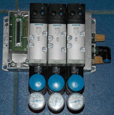 Festo Ventilinsel mit 3 Stück VSVA-B-M52 AZD-D1-1T1L (543698)