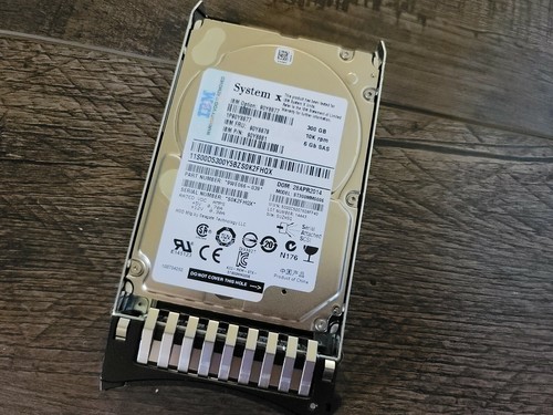 NEW System X IBM ST300MM0006 SAS 6Gb/s 300GB HDD 10K RPM 2.5" Hard Drive w/Caddy - Picture 3 of 8