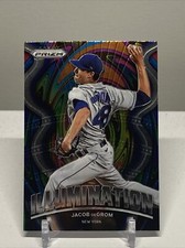 2022 Prizm Baseball Illumination #IL-1 Jacob deGrom - New York Mets