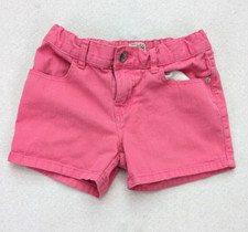 The Children's Place Girls Denim Jean Shorts Pink Size 10 Adjustable Waist
