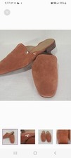 Tory Burch Leather, Dessert Spice Color , Mules Size 8.5.