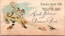 Eureka Spool Silk Bird Themed LOT OF 5  W H W...