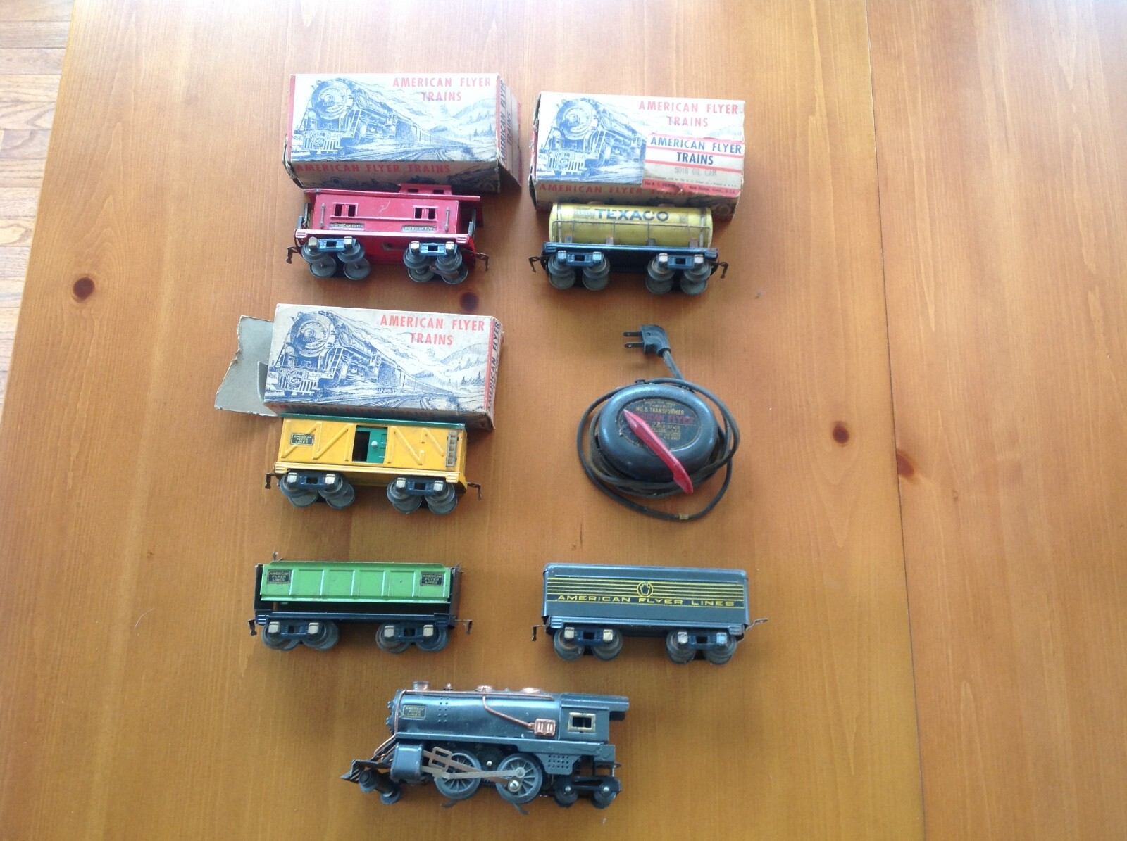 american flyer electric train set