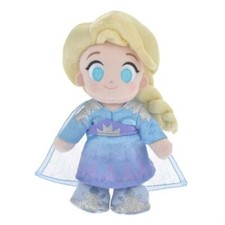 Disney Store Japan Plush nuiMOs Elsa FROZEN Princess Stuffed Toy Posable Doll