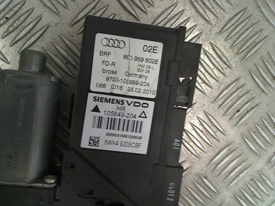FENSTERHEBER ELEKTR. RECHTS HINTEN + MOTOR Seat Exeo ST (3R5) 2010 BRF8E0959802E