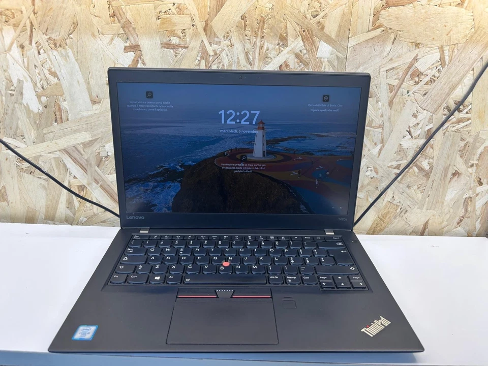 Lenovo ThinkPad T470 14" (256GB SSD, Intel Core i5-6300U, 2,4GHz, 12GB RAM)... - Immagine 2 di 4