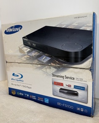 NEW SEALED SAMSUNG BD-F5100 BLU-RAY DVD DISC STREAMING PLAYER FULL HD 1080P
