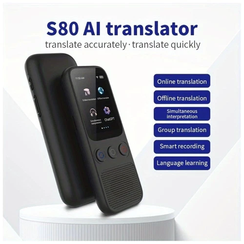 Appareil De Traduction Traducteur Vocal Simultané 138 Langues En Et Hors Ligne