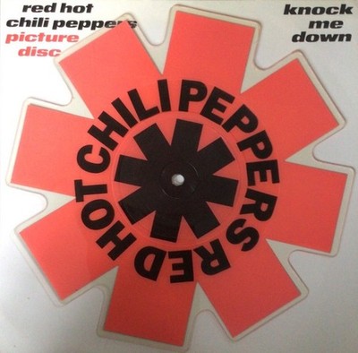 Red Hot Chili Peppers - Knock Me Down (7'', Shape, Single, Picture Disc) Neu