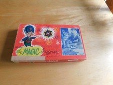 Vintage Hoot-Nanny Magic Designer Spirograph Style Drawing Toy 50s Metal Art Set