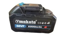 Batteria Di Ricambio makota 68V Elettrosega Forbici Idropulitrici Trapani 6000ma