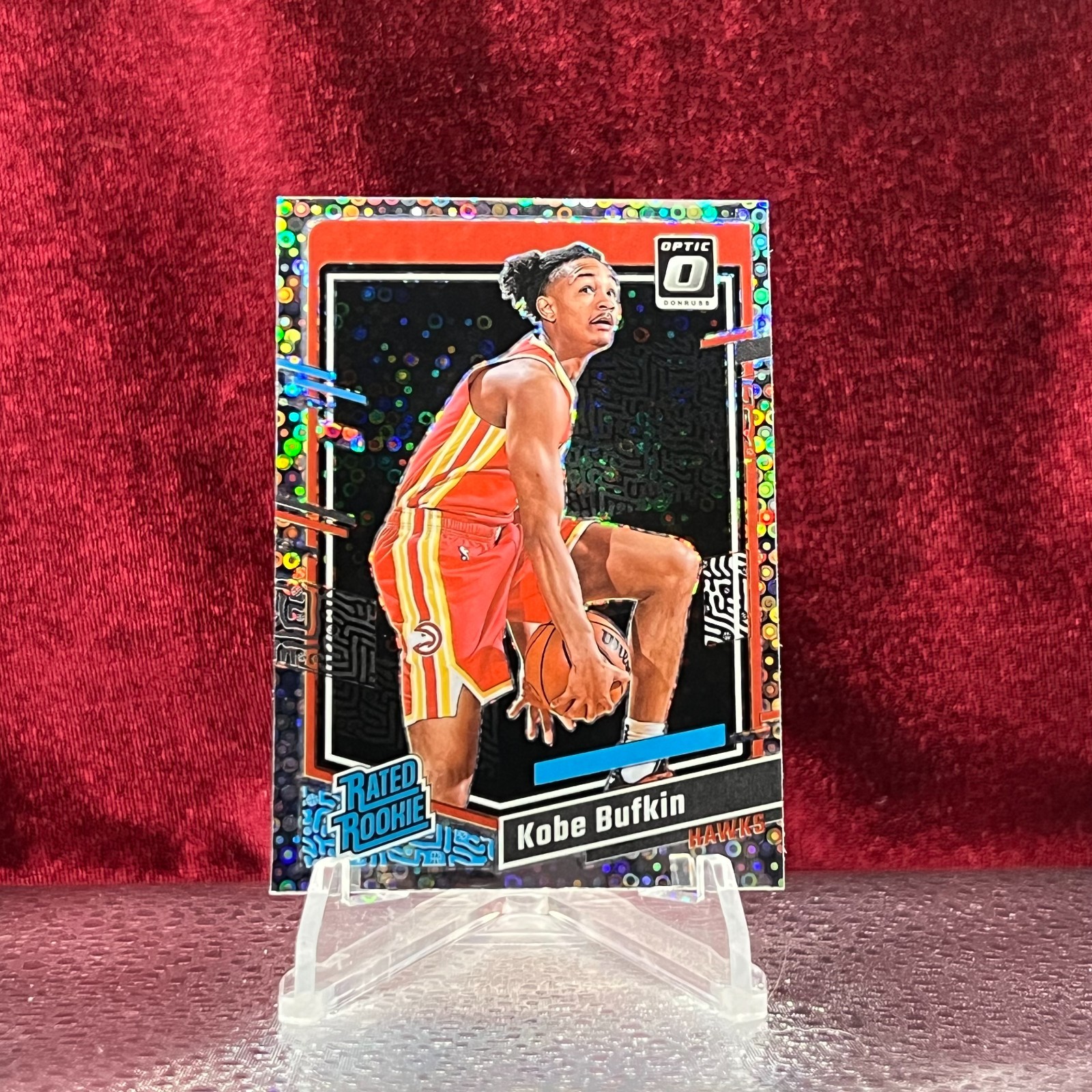 2023-24 Optic - Rated Rookie Kobe Bufkin #220 Fast Break Prizm (RC)