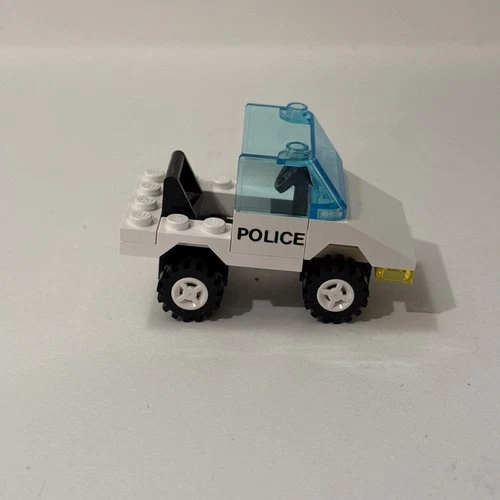 LEGO 1610 Police Car Basic Town 1610 Complete No Box Or Instructions Vintage
