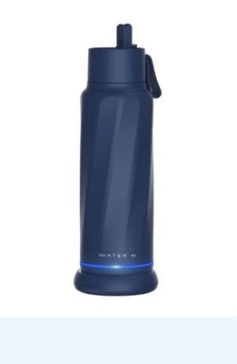 Water H Smart Water Bottle 18oz with TDS sensing and AI technology (Magnetite Bl