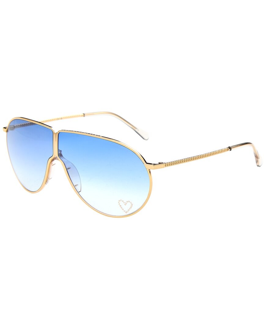 Stella Mccartney Unisex Sc40064i 68Mm Sunglasses Mens Gold 27290₽
