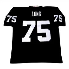 Howie Long Oakland Raiders Jersey 1988 Legacy Throwback Black NEW Size XXL 🎁🎅