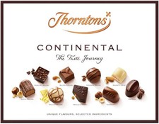 Thorntons Continental The Taste Journey Milk, White, Dark Chocolate Gift- 264g