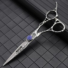 6 Inch Blue Diamond Steel Barber Scissors Haircut Sharp