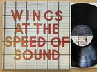 WINGS AT THE SPEED OF SOUND PAUL McCARTNEY 1976 1ST PRESS INNER CLASSIC ROCK POP