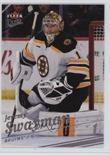 2025-26 Upper Deck Fleer Ultra Platinum /25 Jeremy Swayman #48
