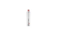 Elite Jet Plus Fahrradflasche Clear/Rot 950 Ml
