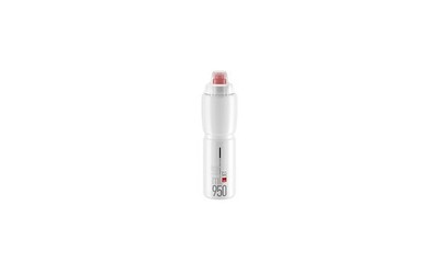 ELITE JET PLUS FAHRRADFLASCHE CLEAR/ROT 950 ML