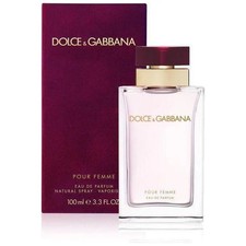 D & G Pour Femme Dolce & Gabbana 3.3 / 3.4 oz Perfume Women NEW IN BOX