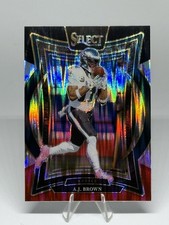 2024 Select A.J. Brown #2 Red Black Prizm Shock Philadelphia Eagles