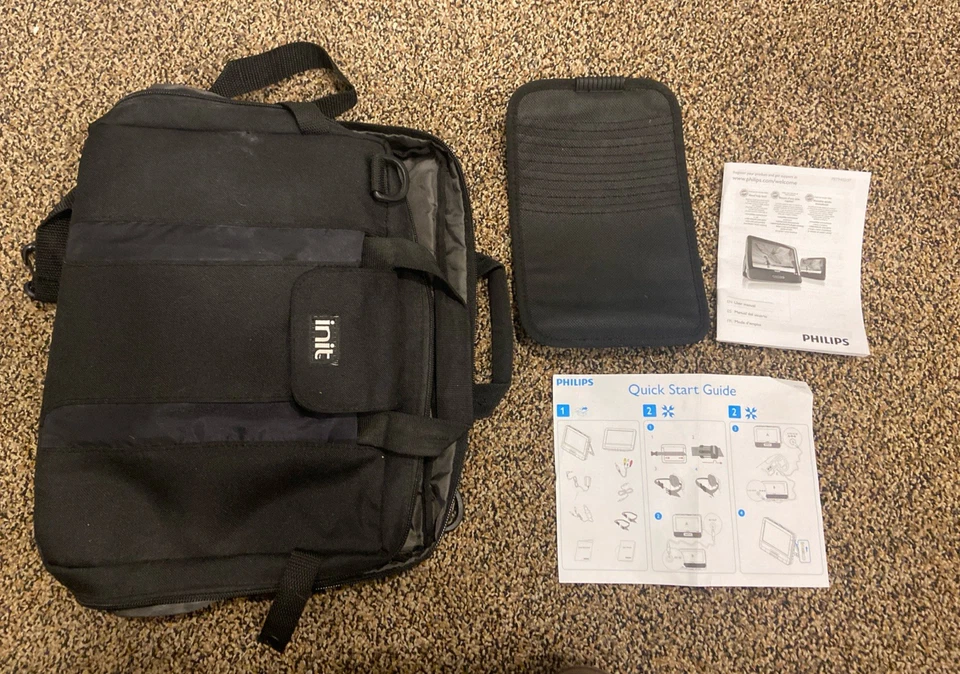 Phillips, 2 Car DVD Portable Players - PET9402/37 - Dual 9-inch widescreen PWR - Image 3 of 3