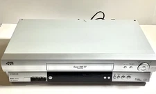JVC Super VHS VCR SVHS Player Recorder HR-S3911U Silver Plays No Remote READ!!
