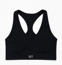SET Active Black sports bra