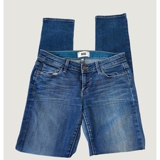 Revolve Paige Jimmy Jimmy Skinny Jeans Women's 25 Medium Blue Denim Low Rise