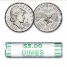 2026-P Semiquincentennial "Emerging Liberty" Dime OBW Roll $5.00 FV (50 Coins)