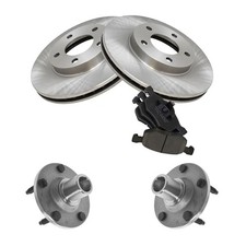 Escape 01-07 Tribute 01-04 Front Brg/Hub Brake Rotor Pad Ceramic Kit 5L8Z1125BA
