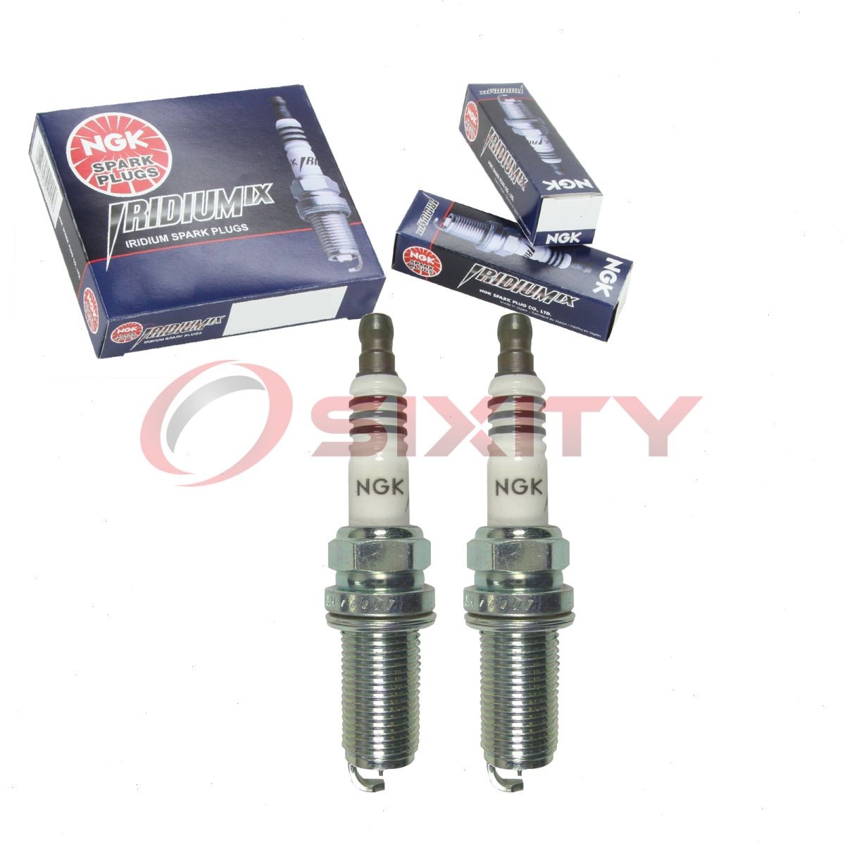 2 pc NGK 2309 LFR7AIX Iridium IX Spark Plugs for VKH22 IKH22 FR6MPP332 mk