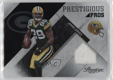 2010 Playoff Prestige Prestigious Pros Black Materials 10/10 James Jones 0gx4
