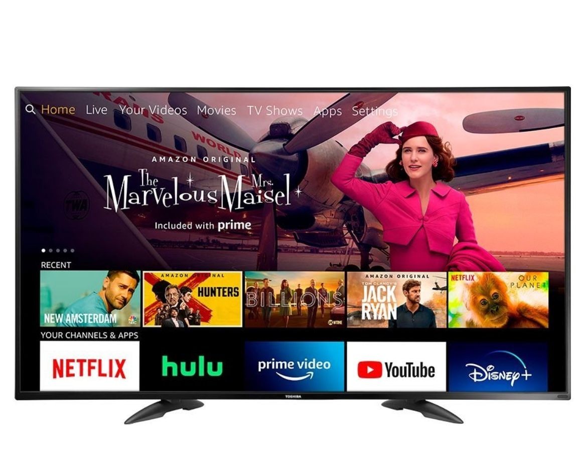 Toshiba - 55" Class LED 4K UHD Smart Fire TV Edition TF-55A8