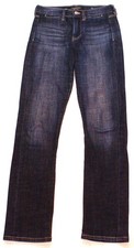 Liverpool Los Angeles Womens High-Rise Straight Blue Jeans Denim, 2/26 29X32