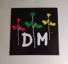 depeche mode - vintage sticker - brand new - 4x4 inches
