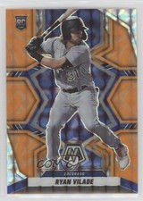 2022 Panini Mosaic Rookies Reactive Orange Mosaic Prizm Ryan Vilade #219 0b2