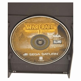 WarCraft II: The Dark Saga (Sega Saturn, 1997) Authentic Disc & Case Tested