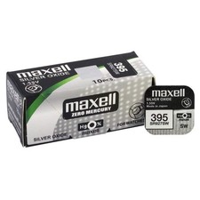10 Maxell 395 399 SR927SW Batteries Silver 1.55V Watch Battery New